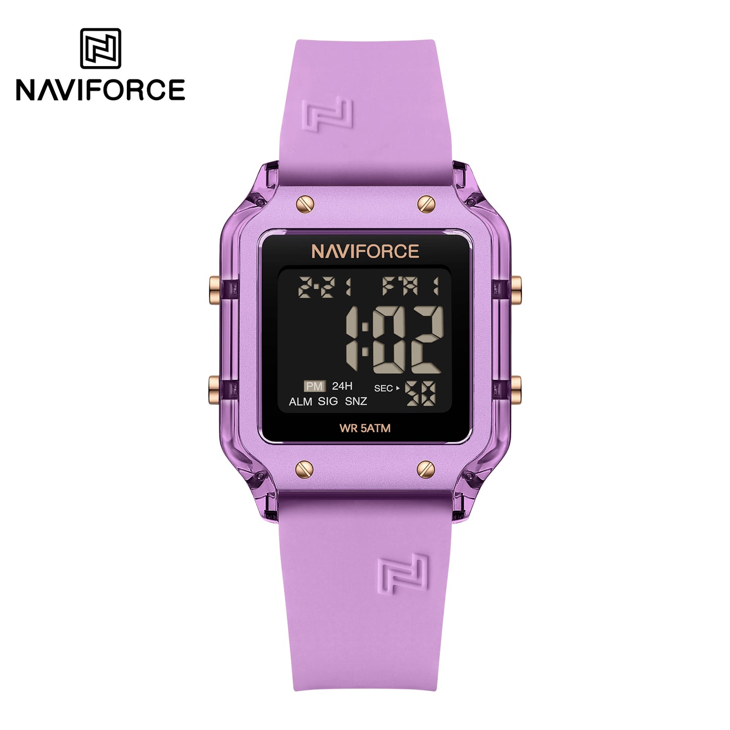 Naviforce Woman Silicone 6105