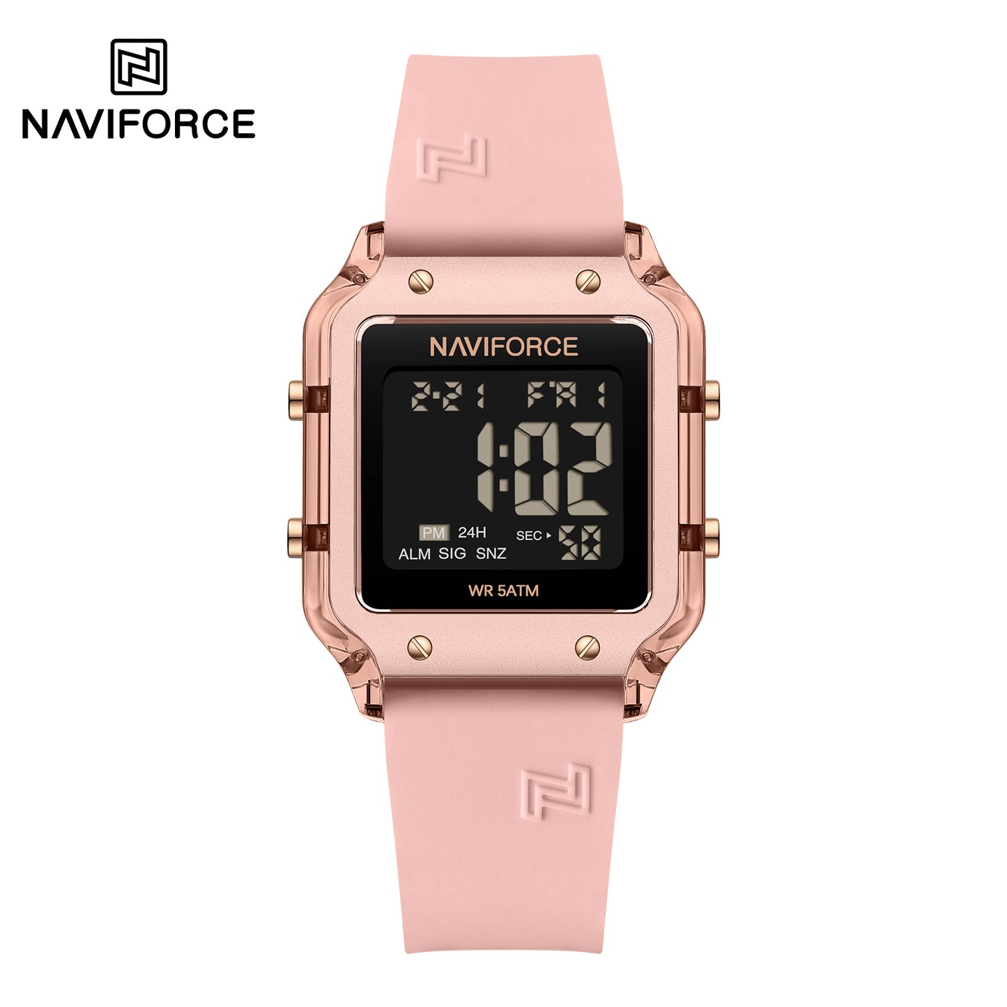 Naviforce Woman Silicone 6105