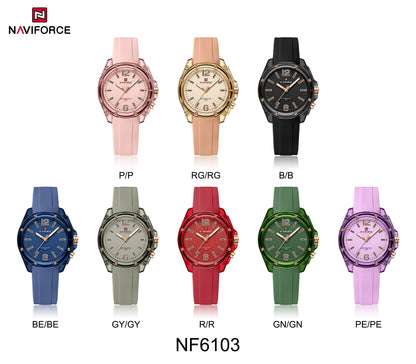 Naviforce Woman Silicone 6103