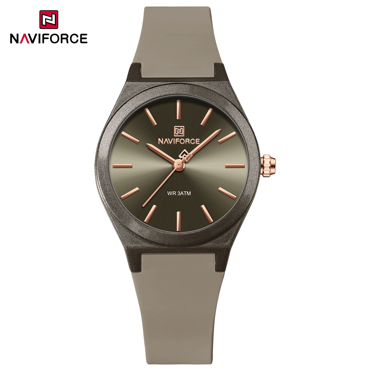 Naviforce Woman Silicone 5056