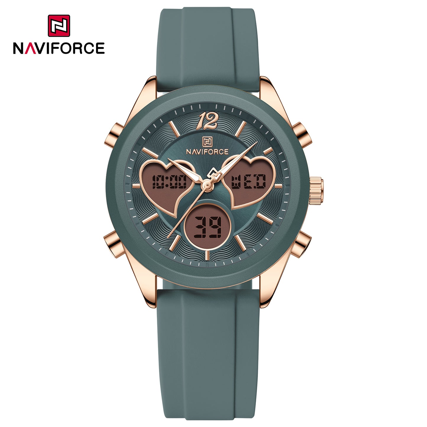 Naviforce Woman Double Silicone 5045