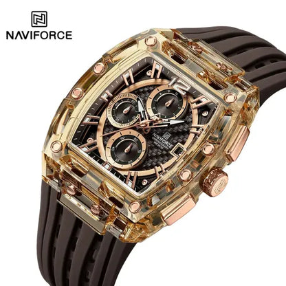 Naviforce Men Silicone Chrono 7105