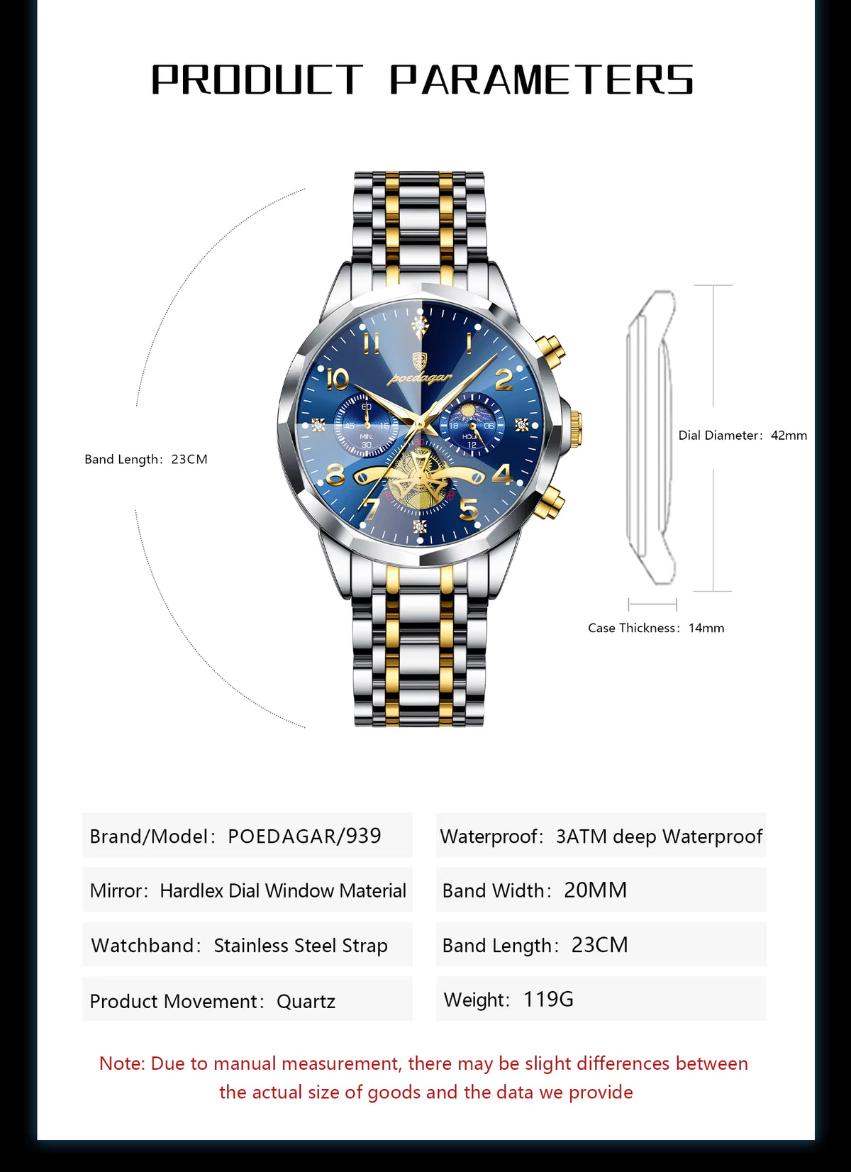 Poedagar Chrono 939