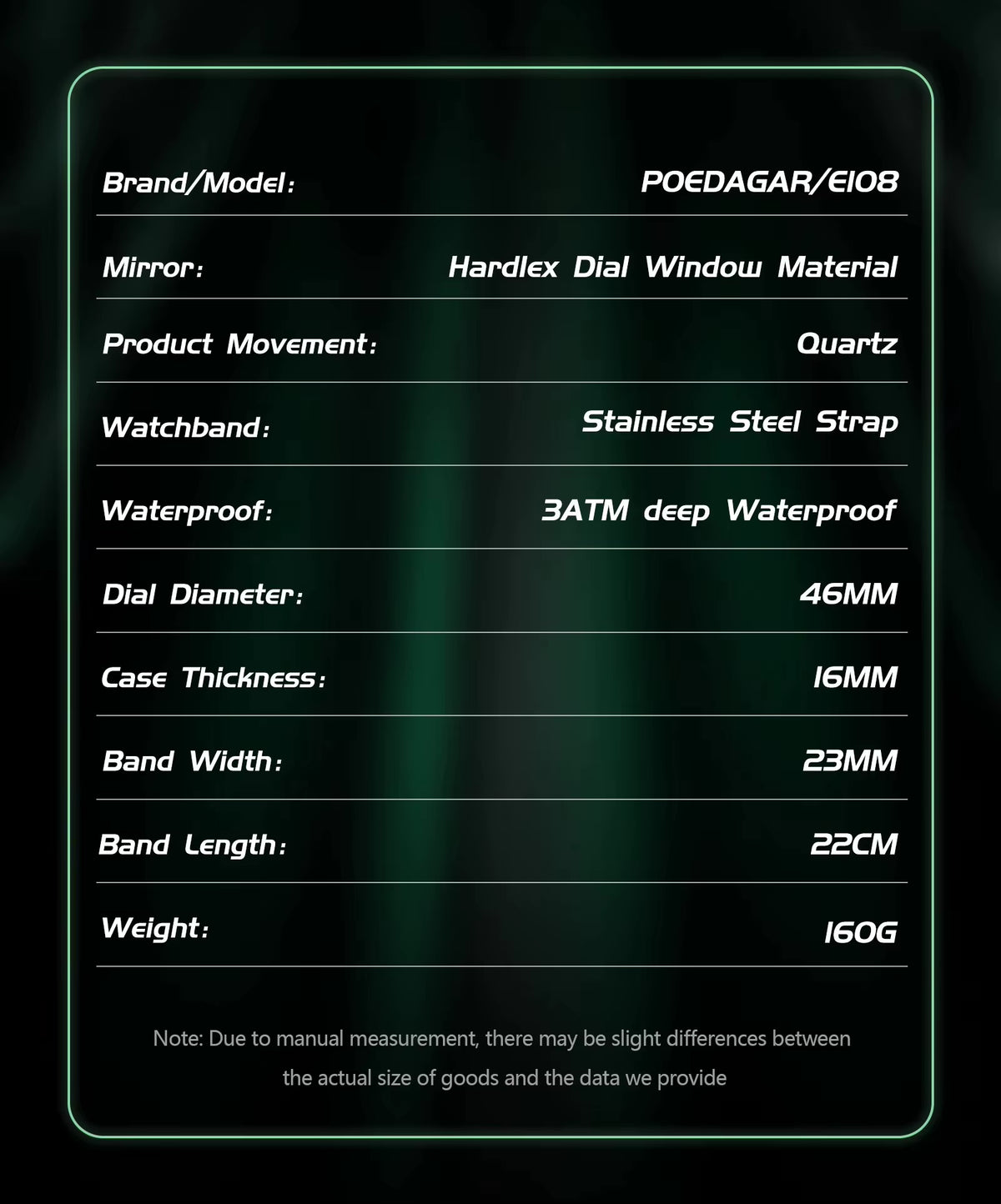 Poedagar Chrono E108