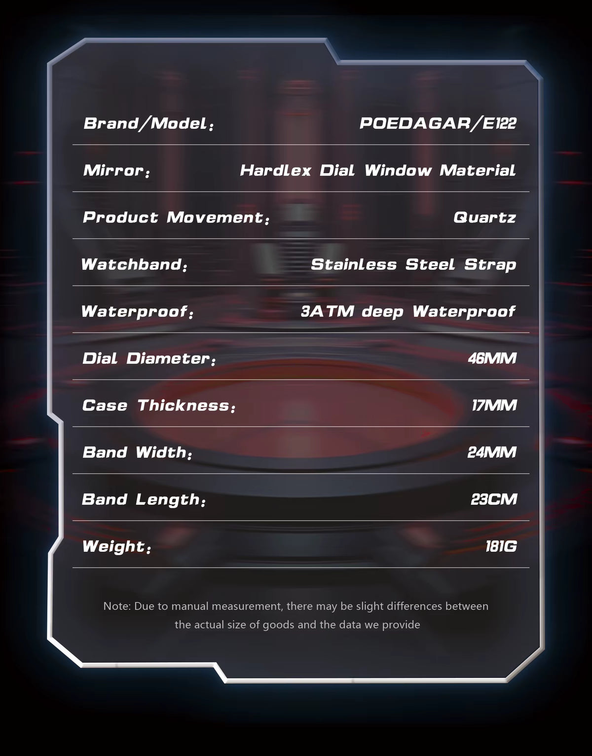 Poedagar Chrono E122