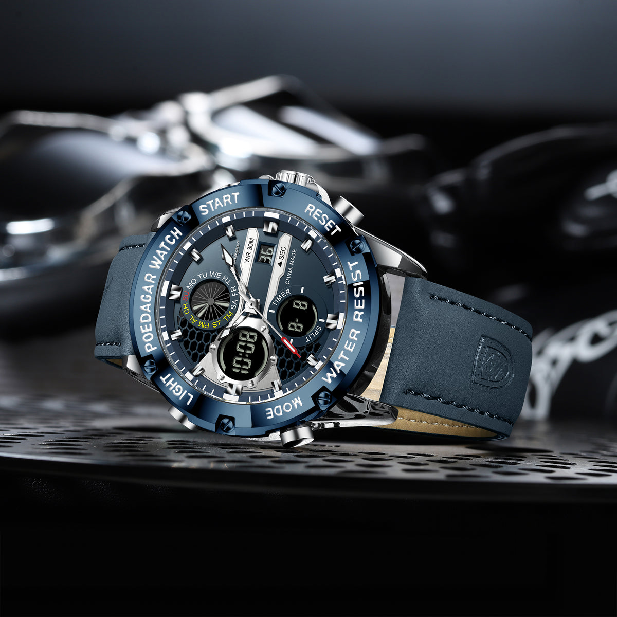 Poedagar Chrono E125 Leather