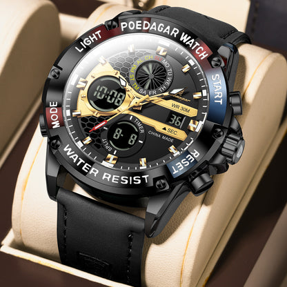 Poedagar Chrono E125 Leather