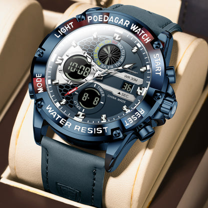 Poedagar Chrono E125 Leather