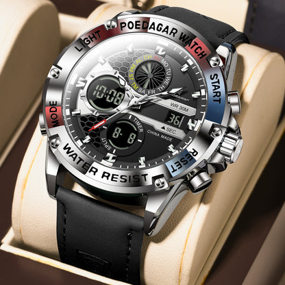 Poedagar Chrono E125 Leather