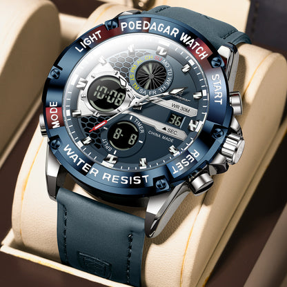 Poedagar Chrono E125 Leather