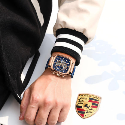 Poedagar Chrono 849 Silicone