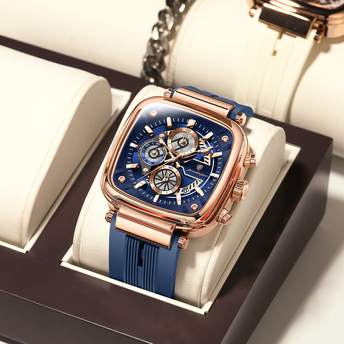 Poedagar Chrono 849 Silicone