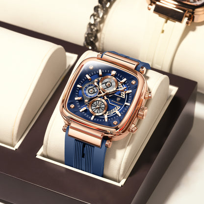 Poedagar Chrono 849 Silicone