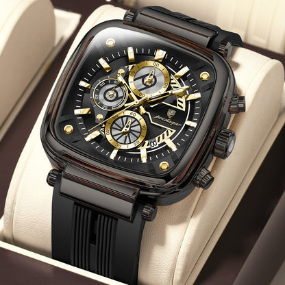 Poedagar Chrono 849 Silicone