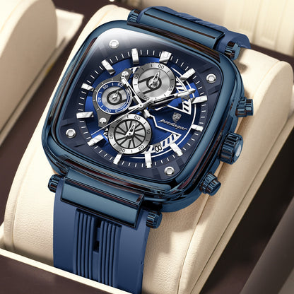 Poedagar Chrono 849 Silicone