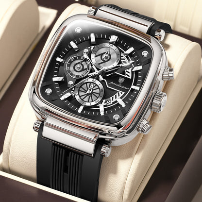 Poedagar Chrono 849 Silicone