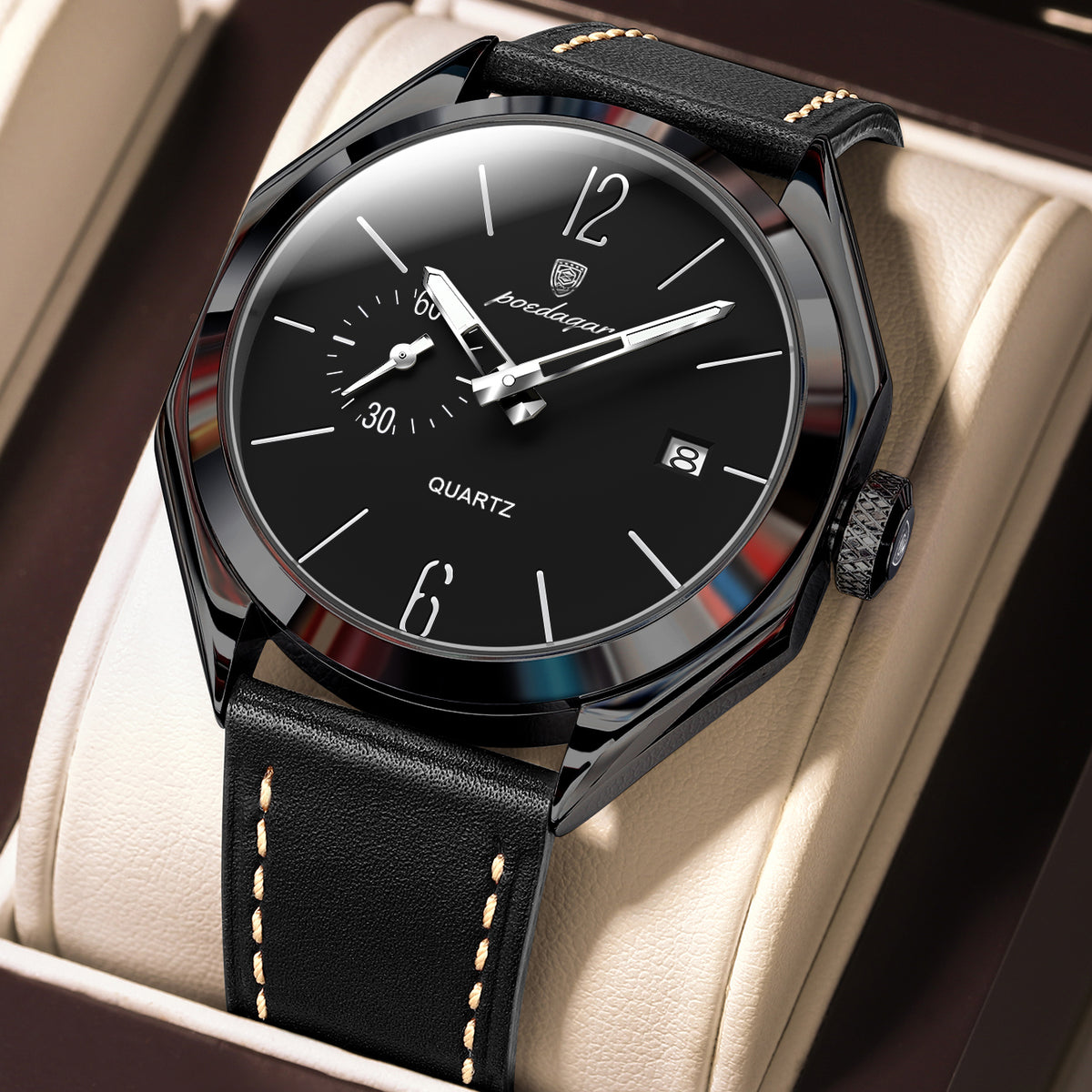 Poedagar Chrono 689 Leather