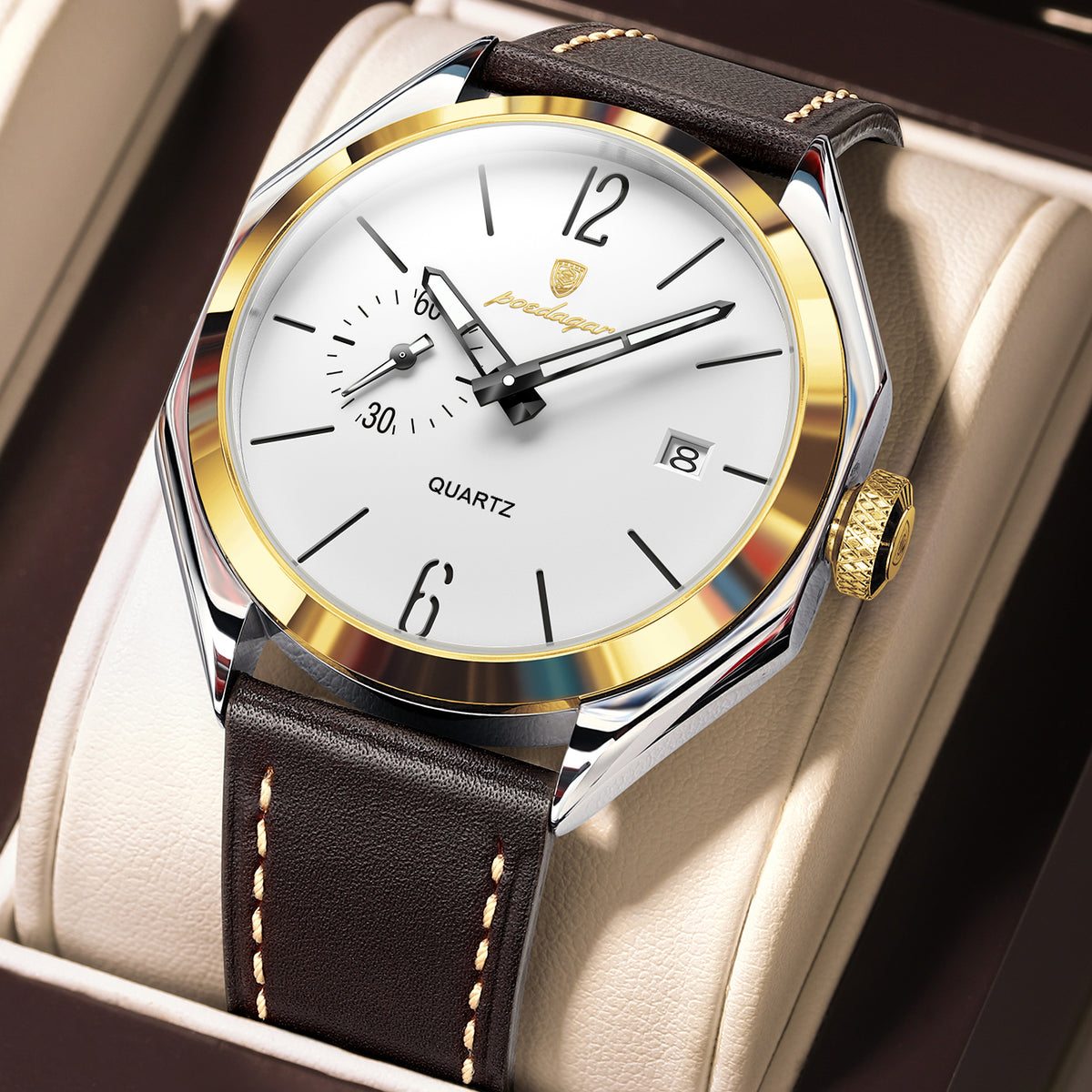 Poedagar Chrono 689 Leather