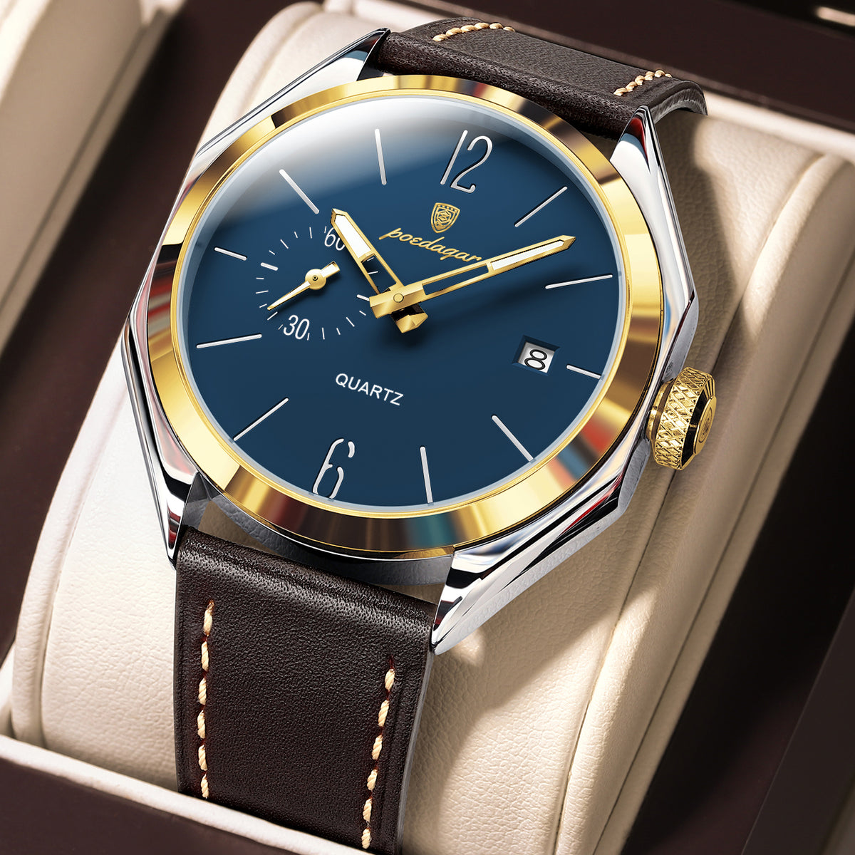 Poedagar Chrono 689 Leather