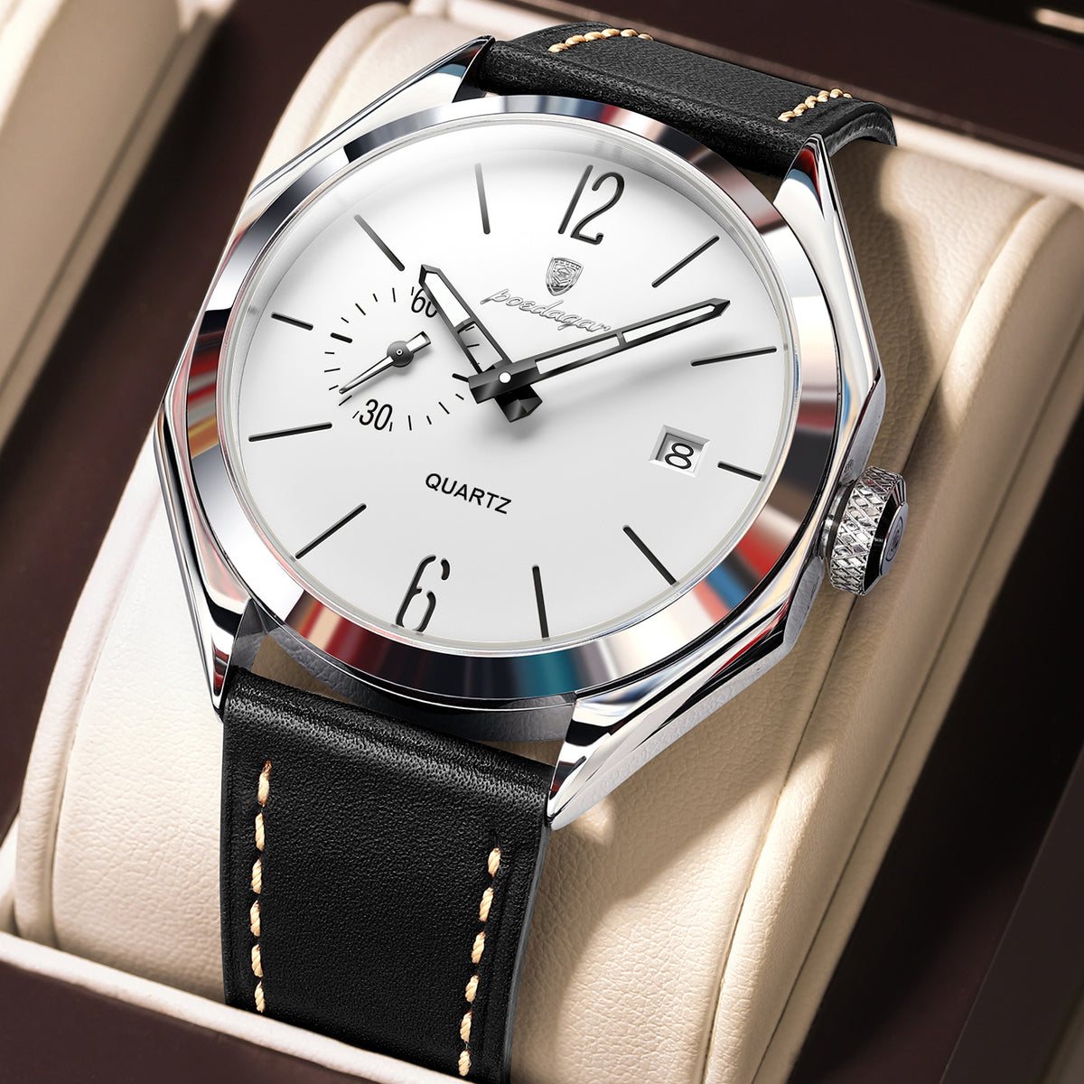 Poedagar Chrono 689 Leather