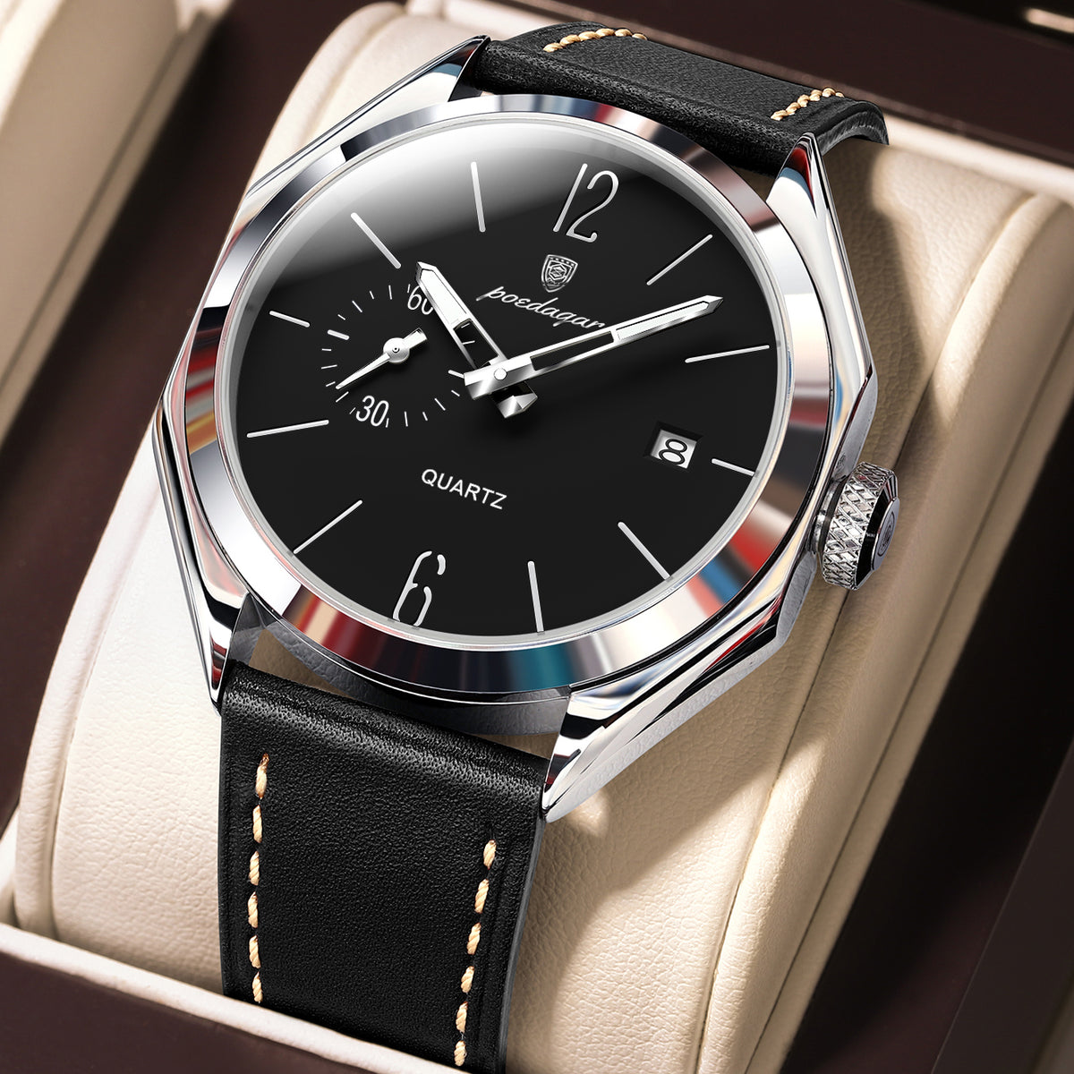 Poedagar Chrono 689 Leather