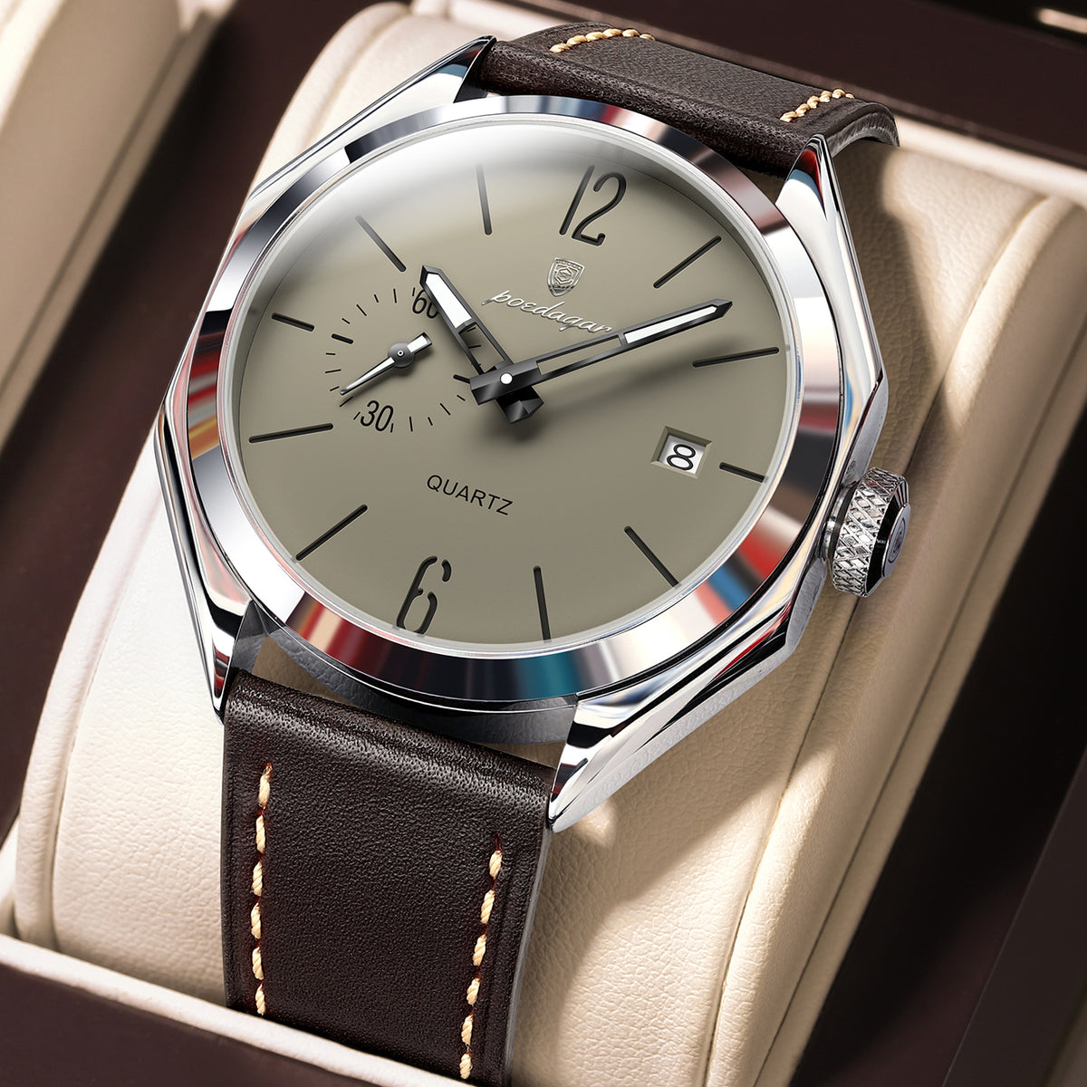 Poedagar Chrono 689 Leather