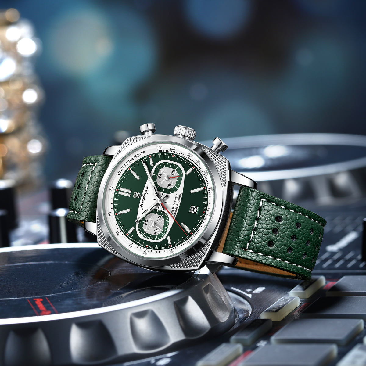 Poedagar Chrono 838 Leather