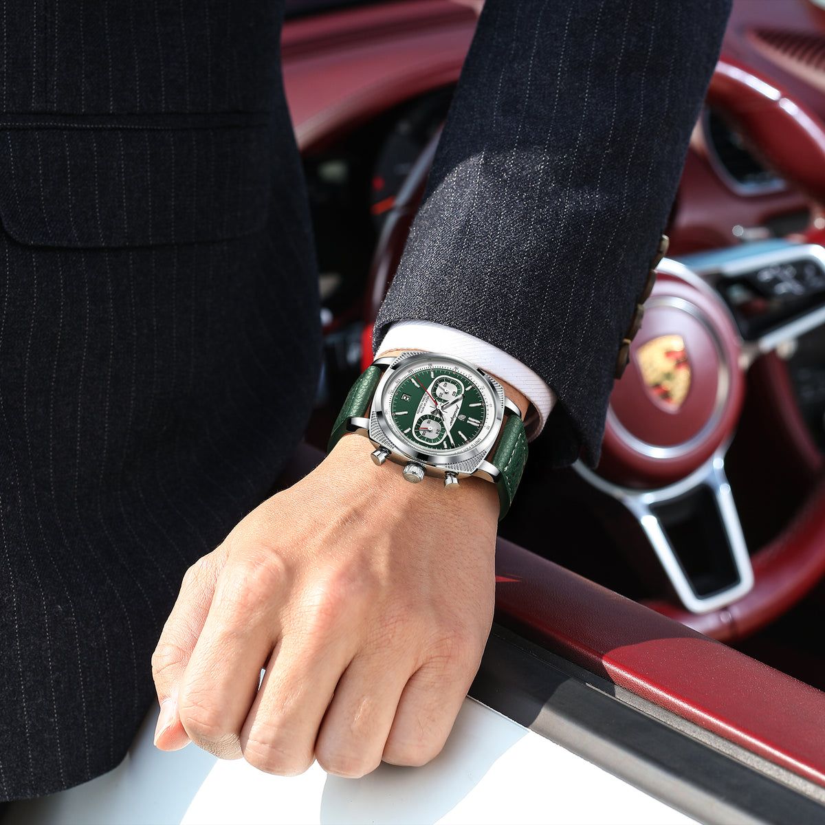 Poedagar Chrono 838 Leather