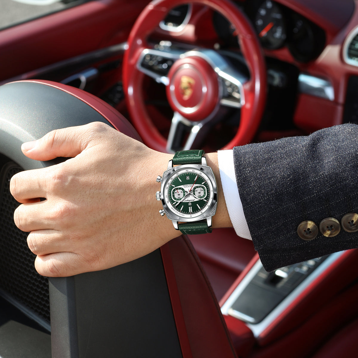 Poedagar Chrono 838 Leather
