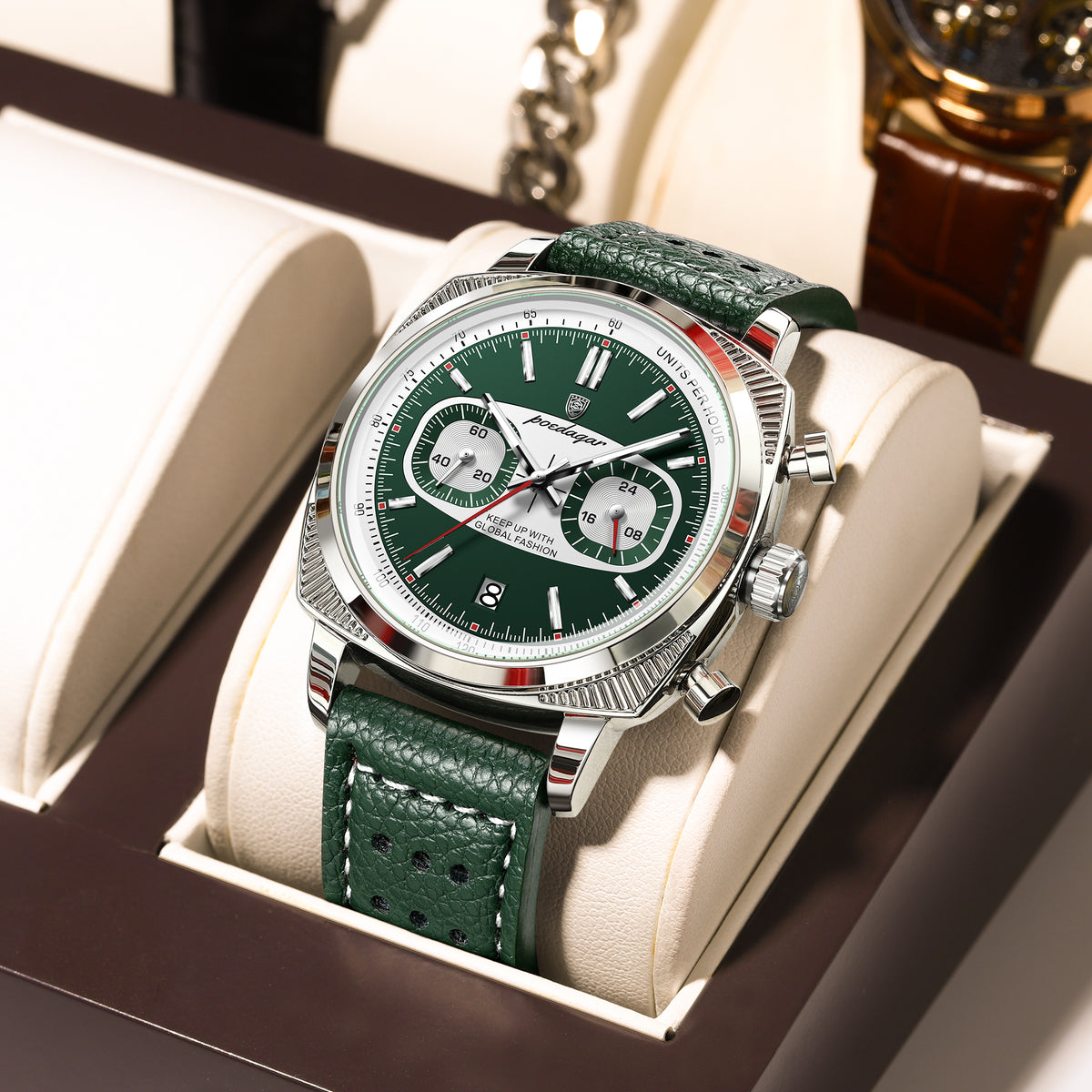 Poedagar Chrono 838 Leather