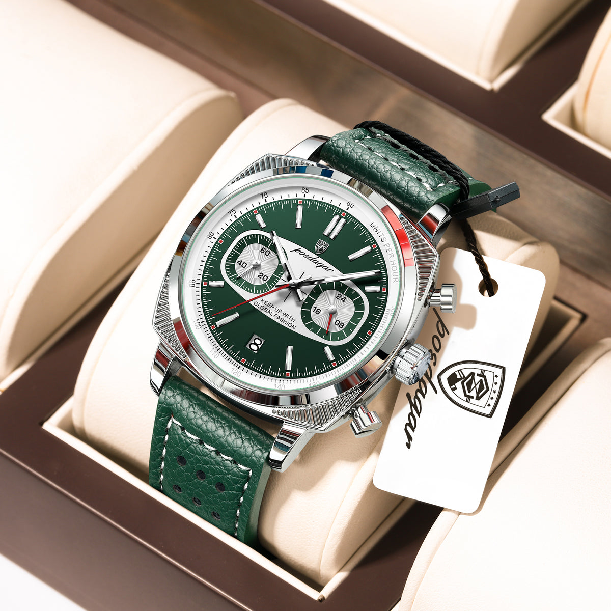 Poedagar Chrono 838 Leather