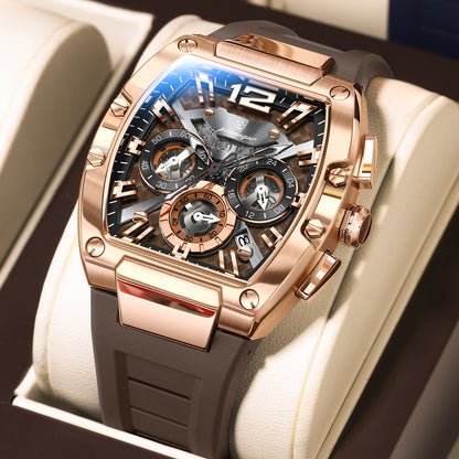 Poedagar Chrono 9051 Silicone