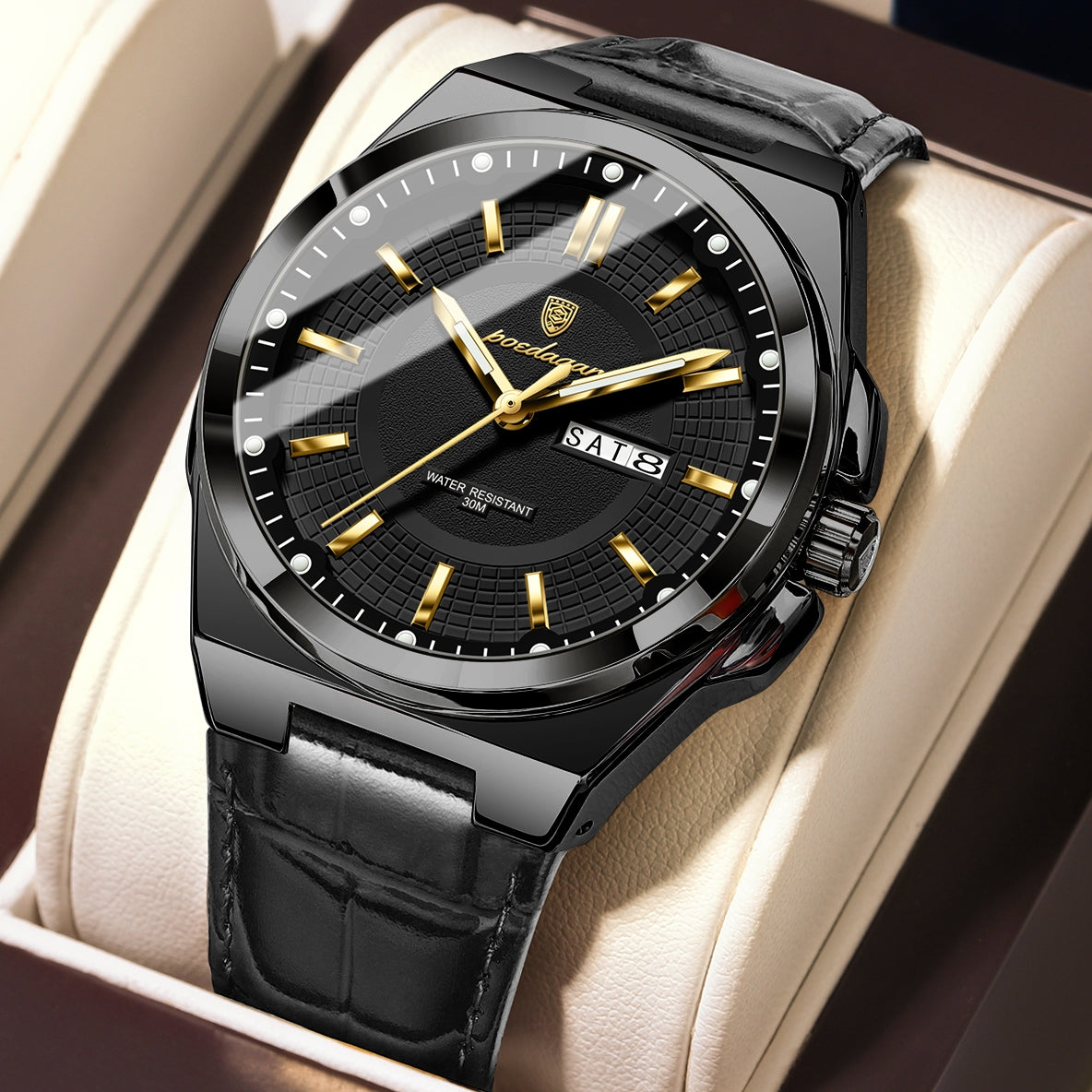 Poedagar Men 896 Leather