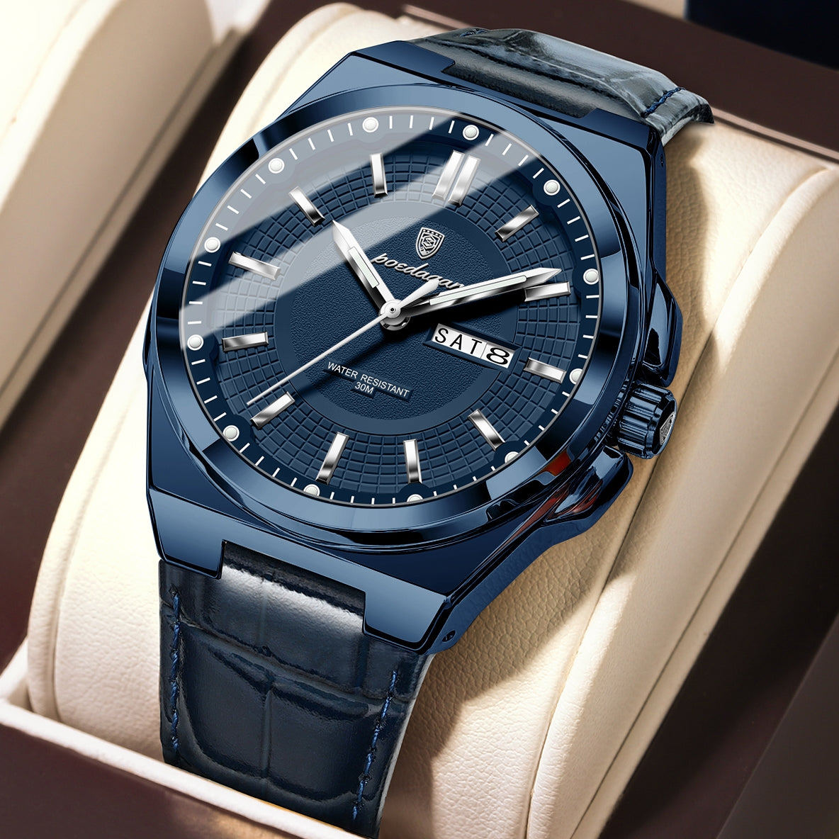 Poedagar Men 896 Leather