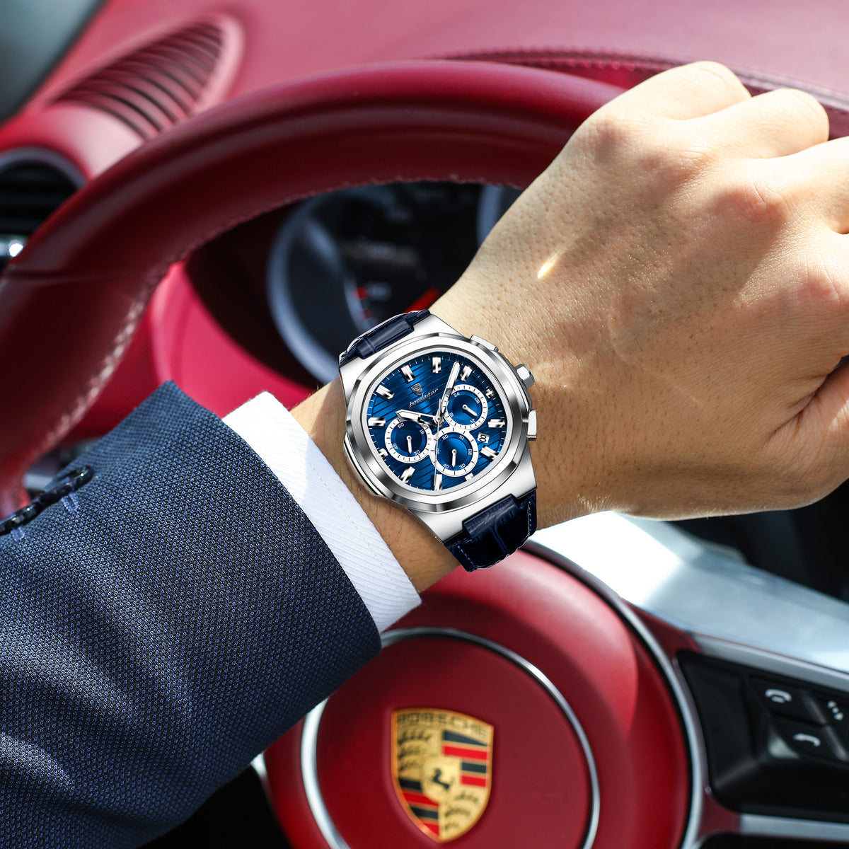 Poedagar Chrono 834 Leather