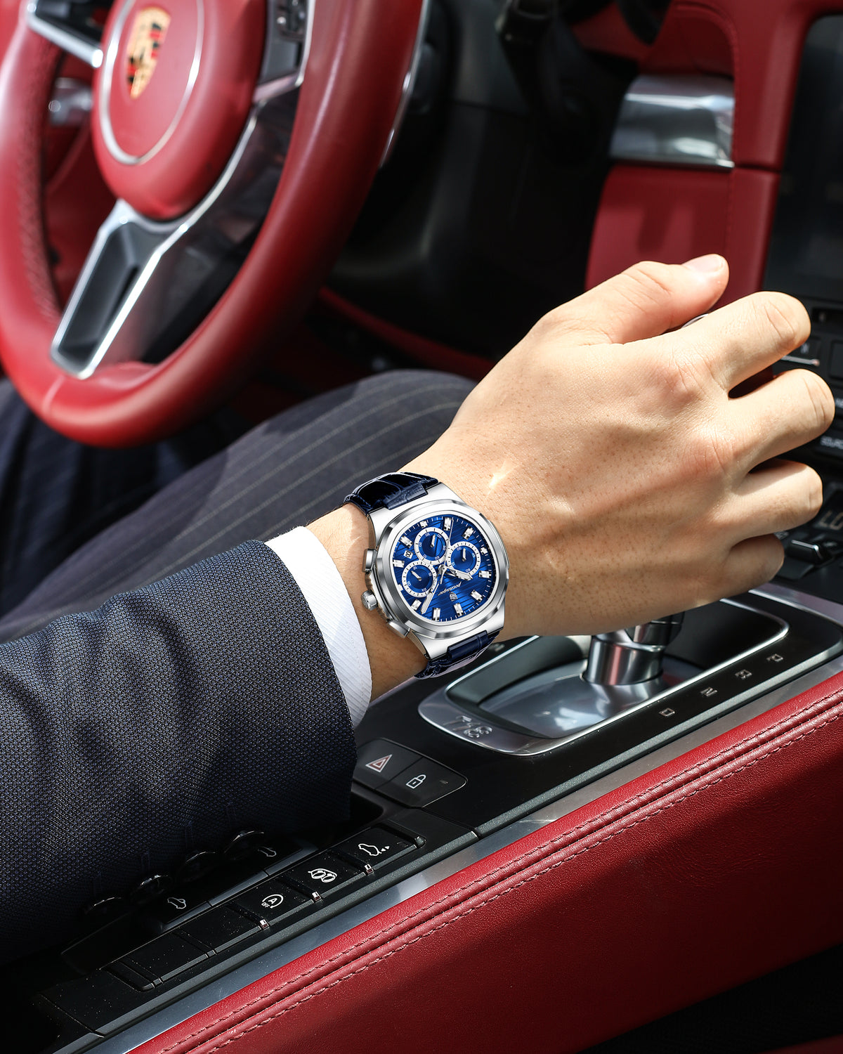 Poedagar Chrono 834 Leather