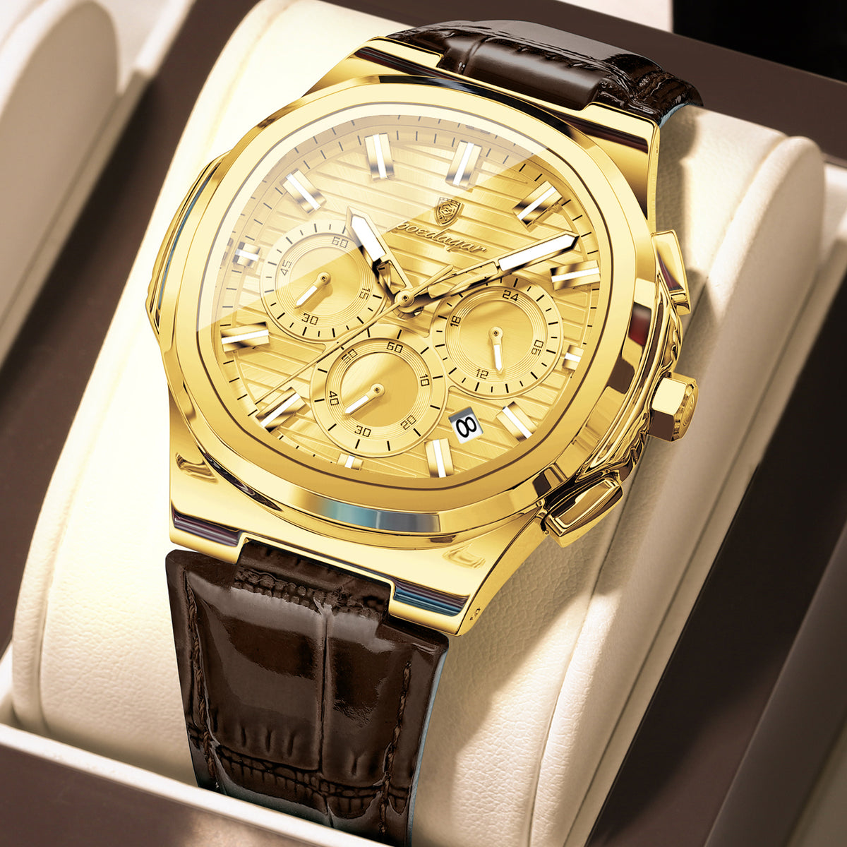 Poedagar Chrono 834 Leather