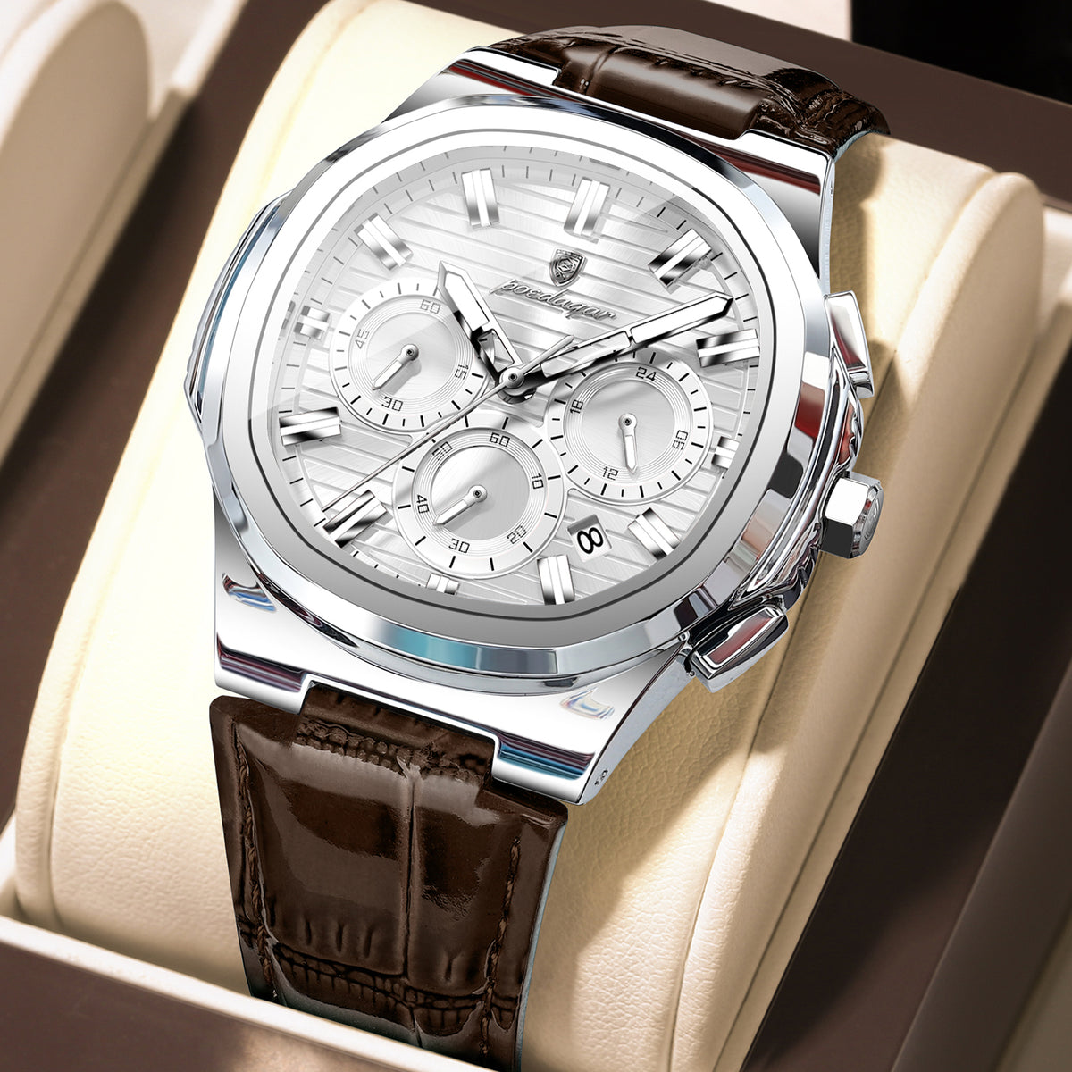 Poedagar Chrono 834 Leather