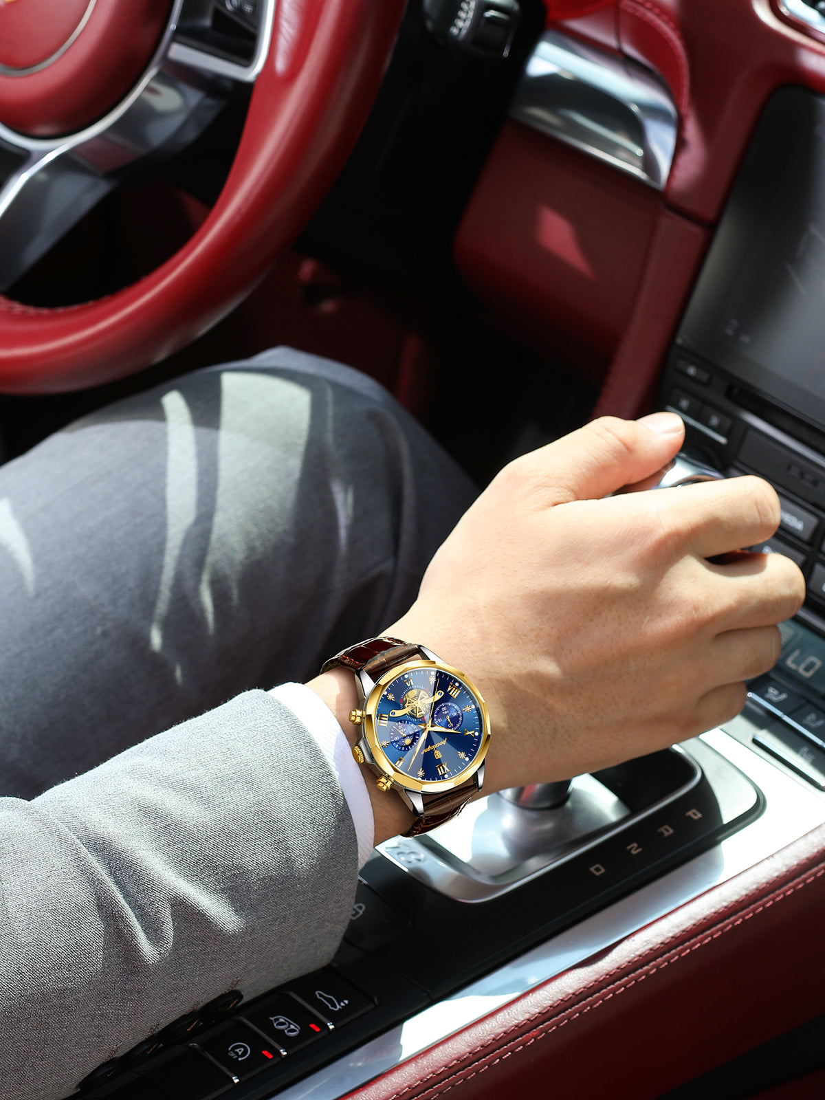 Poedagar Chrono 938 Leather