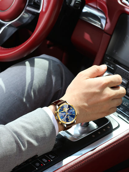 Poedagar Chrono 938 Leather