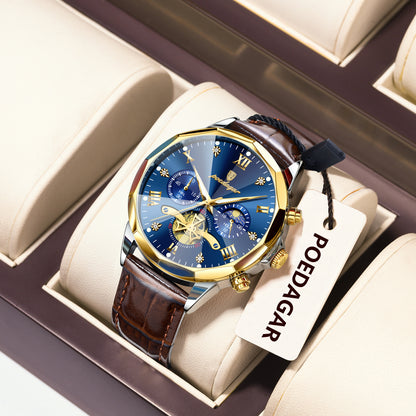 Poedagar Chrono 938 Leather