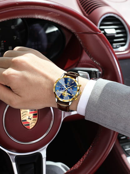 Poedagar Chrono 938 Leather