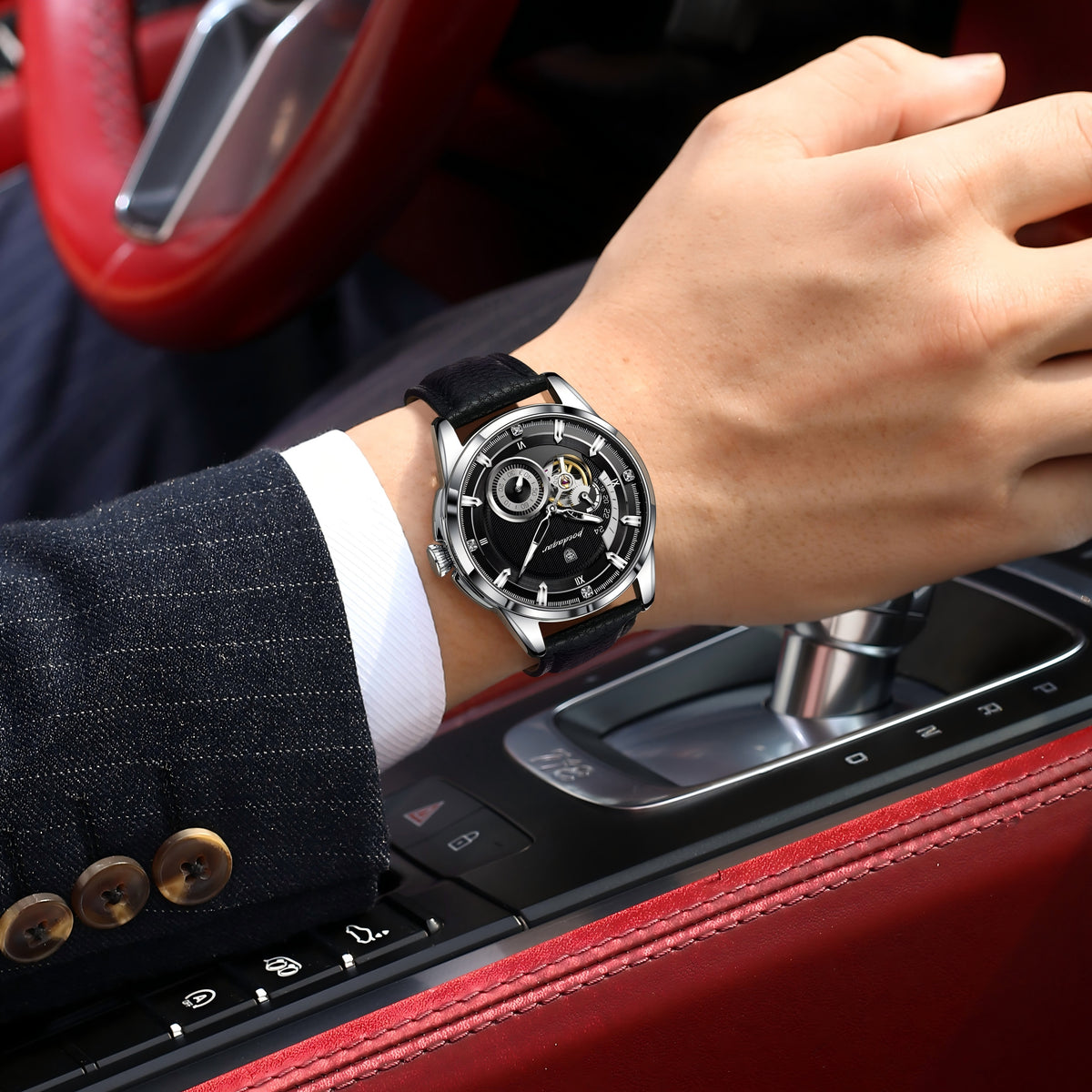 Poedagar Automatic 1427 Leather