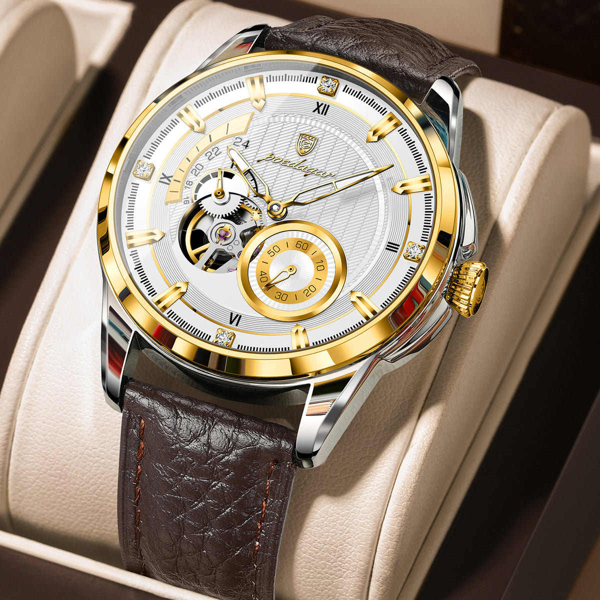 Poedagar Automatic 1427 Leather