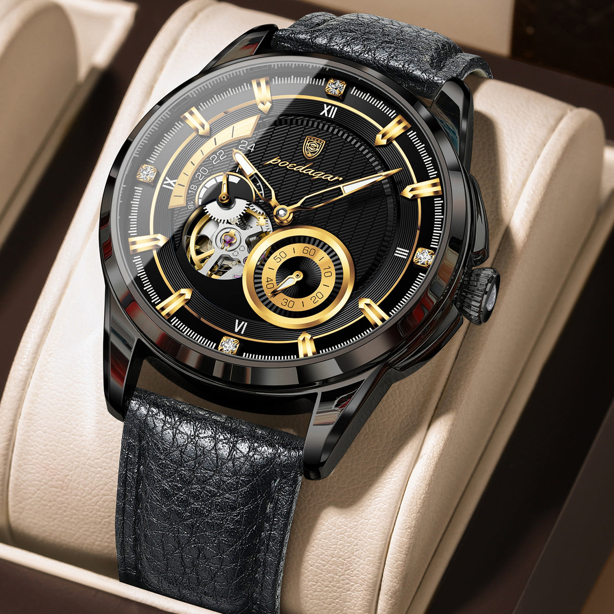 Poedagar Automatic 1427 Leather