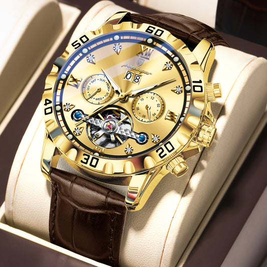 Poedagar Automatic 1418 Leather
