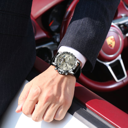 Poedagar Automatic 1418 Leather