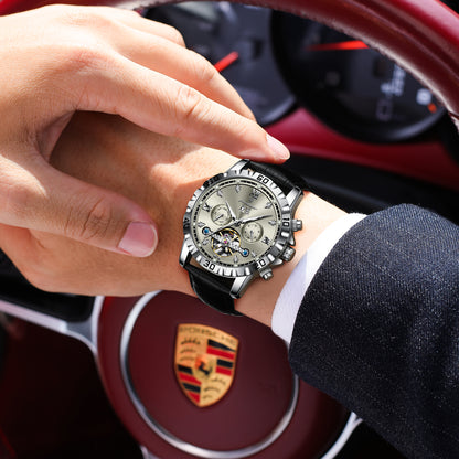 Poedagar Automatic 1418 Leather