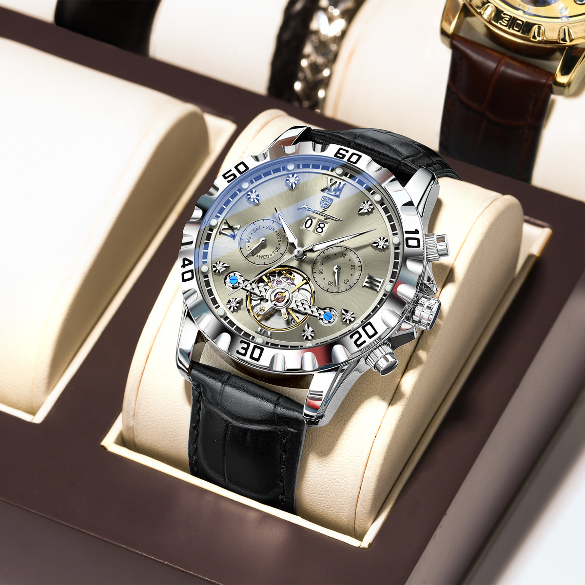Poedagar Automatic 1418 Leather