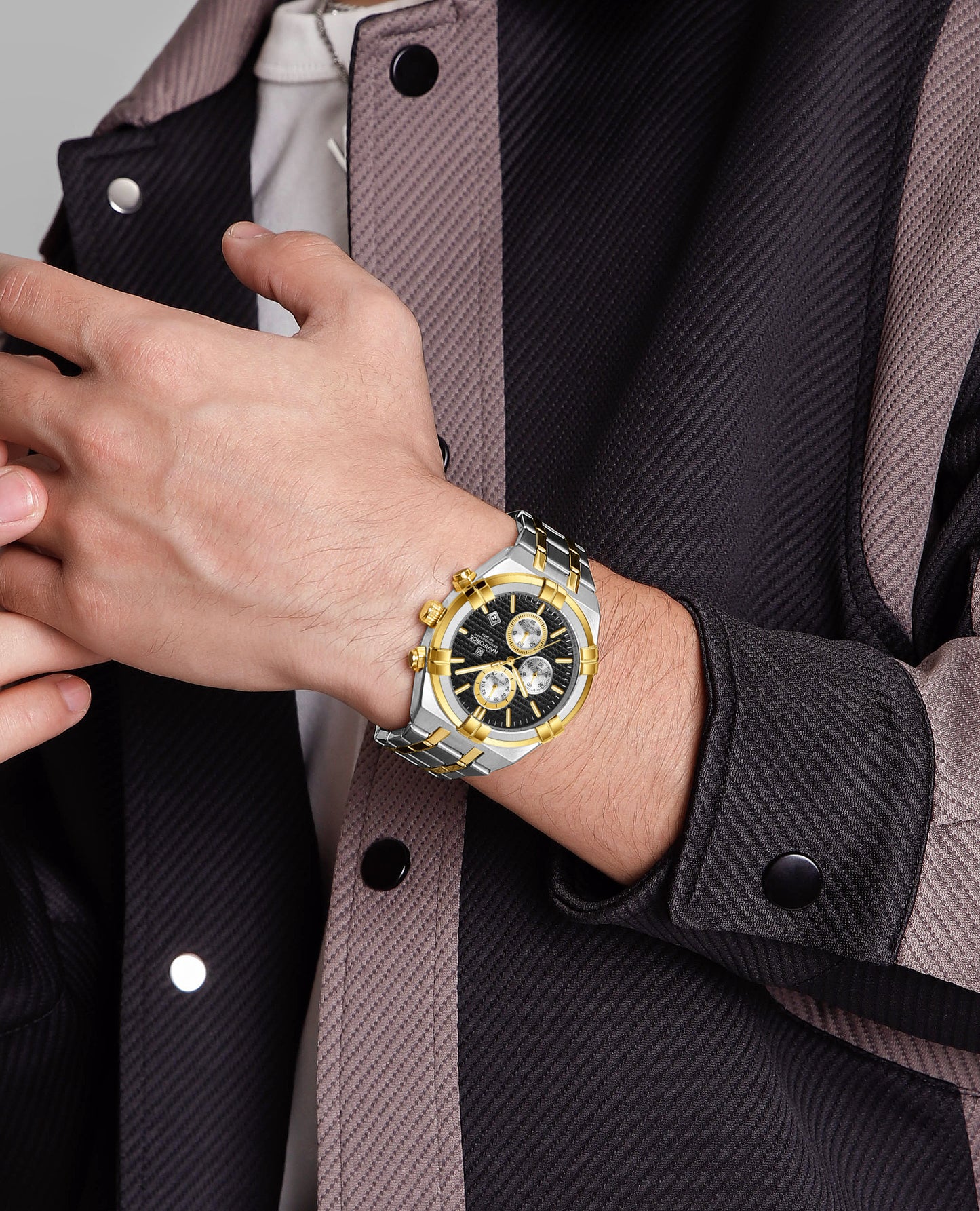 Naviforce Men Chrono 8042